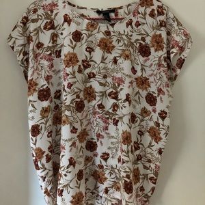autumn floral top